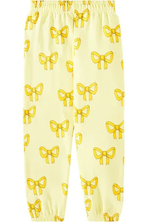 Mini Rodini Jogginghose Bow aus Baumwoll-Jersey