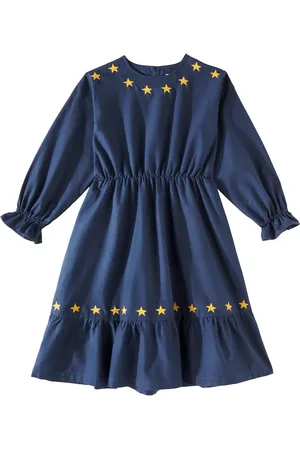 Tiny Cottons Besticktes Kleid Stars aus Baumwolle