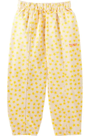 Tiny Cottons Bedruckte Hose Stars aus Baumwoll-Twill
