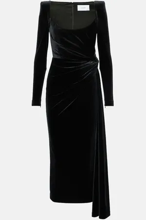 ALEX PERRY Midikleid aus Samt