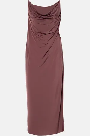 ALEX PERRY Midikleid aus Jersey
