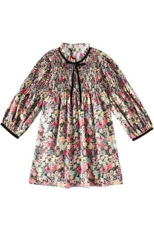 La Coqueta Bedrucktes Kleid Raya aus Baumwolle
