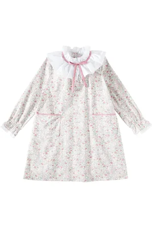 La Coqueta Bedrucktes Kleid Odisea aus Baumwolle