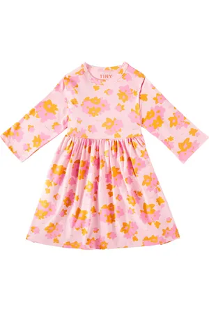 Tiny Cottons Kleid Flowers aus Baumwoll-Jersey