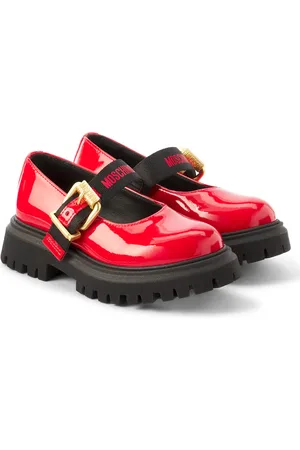 Moschino Mary-Jane-Ballerinas aus Lackleder