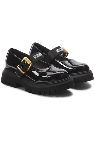 Moschino Mary-Jane-Ballerinas aus Lackleder