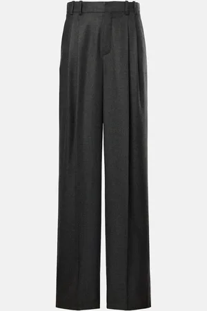 Saint Laurent Weite Hose aus Kaschmir