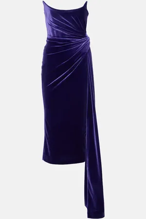 ALEX PERRY Robe aus Samt