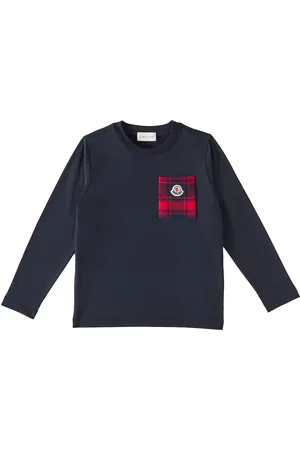 Moncler Longsleeve aus Baumwoll-Jersey