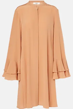 Chloé Chloé Minikleid aus Crêpe de Chine aus Seide