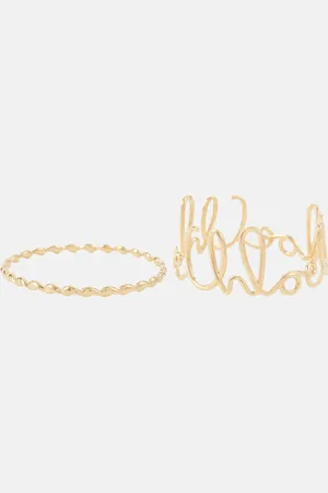 Chloé Chloé Set Iconic aus zwei Armreifen