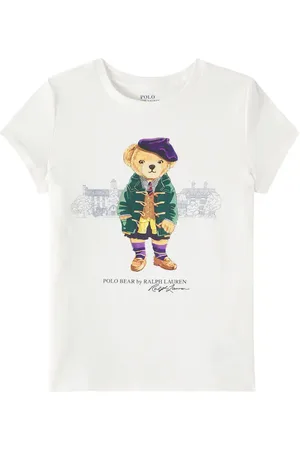 Ralph Lauren T-Shirt Polo Bear aus Baumwoll-Jersey