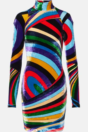 Puccini Minikleid Iride aus Samt