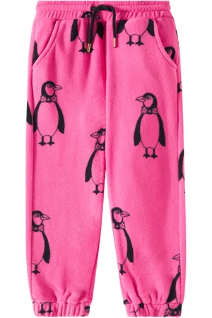 Mini Rodini Jogginghose Penguin aus Fleece