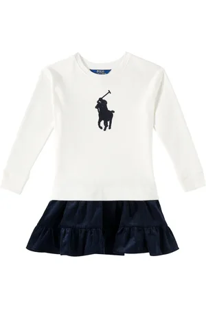 Ralph Lauren Kleid aus Jersey und Cord