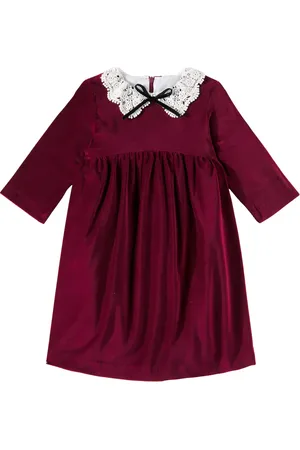 La Coqueta Kleid Antonella aus Baumwollsamt