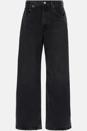 AGOLDE Mid-Rise Barrel-Leg Jeans Low Curve