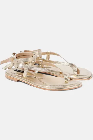 A.Emery Sandalen Elliot aus Metallic-Leder