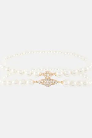 Vivienne Westwood Choker Graziella mit Zierperlen