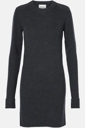 Marant Etoile Minikleid Garner aus einem Wollgemisch
