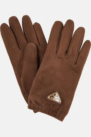 Prada Handschuhe aus Veloursleder