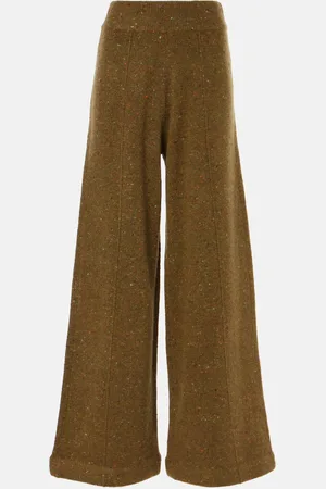 CO Weite Hose aus einem Wollgemisch