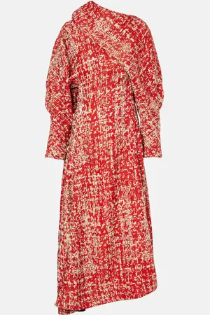Bottega Veneta Midikleid aus Jacquard