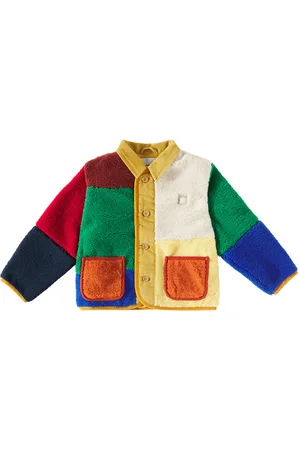 Bobo Choses Jacke aus Faux Shearling