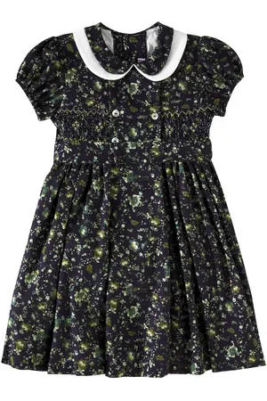 La Coqueta Bedrucktes Kleid Arcadia aus Baumwolle