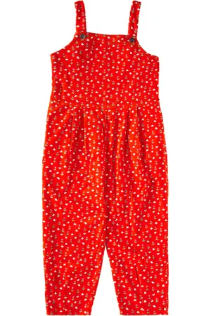 Stella McCartney Bedruckte Latzhose aus Baumwolle