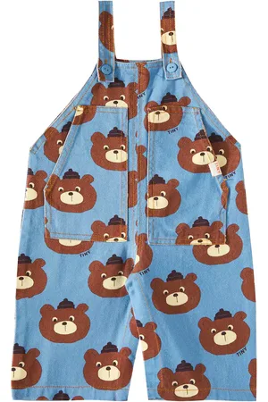 Tiny Cottons Baby Latzhose Bears aus Baumwolle