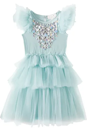 Tutu Du Monde Kleid Glittering Glaciers aus Tüll mit Kristallen