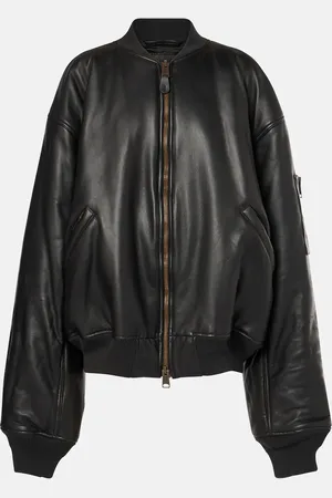 Balenciaga Bomberjacke aus Leder
