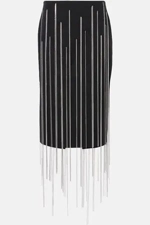Victoria Beckham Verzierter Midirock