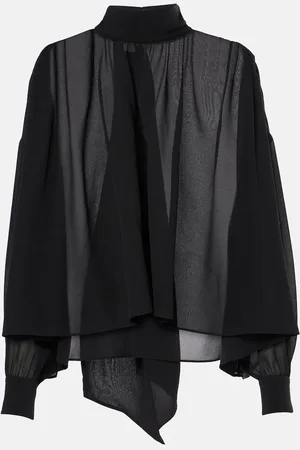 Chloé Chloé Bluse aus Seiden-Georgette