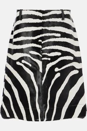 Jacquemus Minirock Tozzi aus Kalbshaar