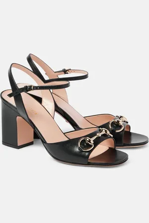 Gucci Sandalen Horsebit aus Leder