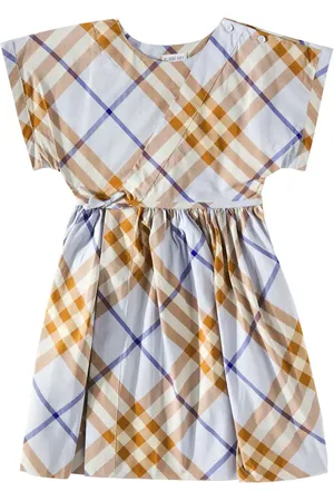 Burberry Kleid Burberry Check aus Baumwolle