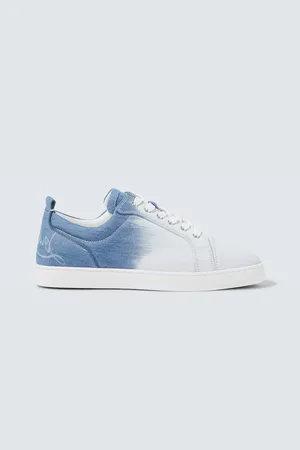 Christian Louboutin Sneakers Fun Louis Junior aus Denim