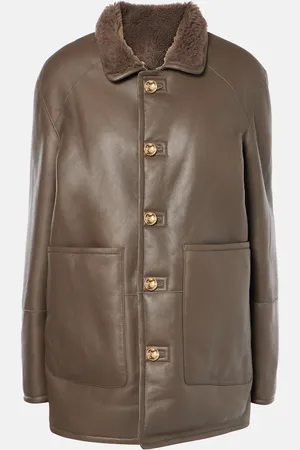 Altuzarra Mantel Sutherland aus Shearling