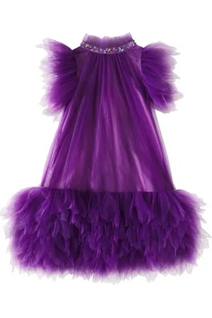 Tutu Du Monde Verziertes Kleid Dahlia aus Tüll