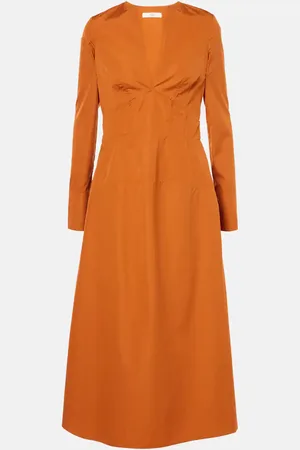 CO Midikleid aus Baumwolle