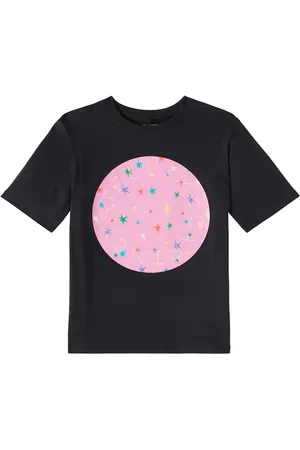 Stella McCartney Bedrucktes T-Shirt aus Baumwoll-Jersey