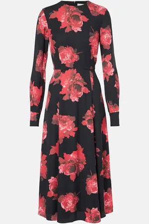 Erdem Midikleid aus Crêpe