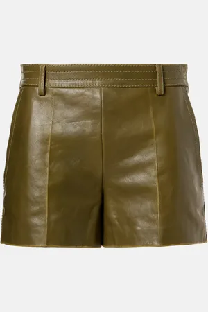 Gucci Shorts aus Leder