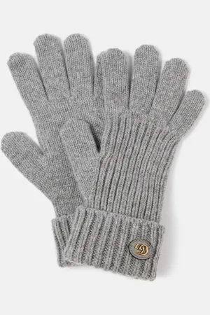 Gucci Handschuhe Double G aus Wolle und Kaschmir