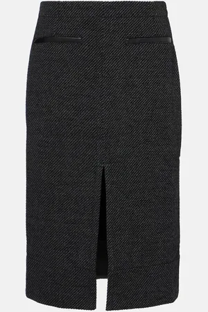 Proenza Schouler White Label Midirock Kingsley aus Twill