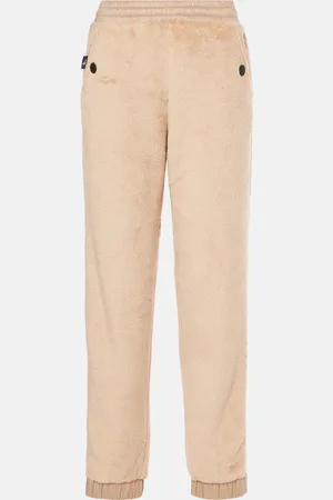 Moncler Jogginghose aus Faux Fur