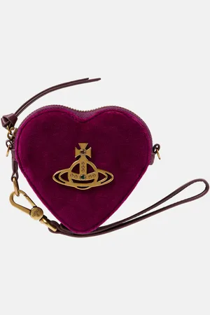Vivienne Westwood Münzetui Heart aus Samt