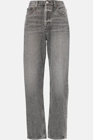 AGOLDE Mid-Rise Straight Jeans 90’s